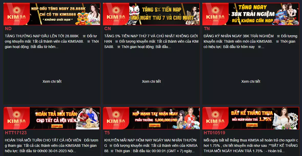 Nhà cái có nhiều khuyến mãi với tiền thưởng lớn