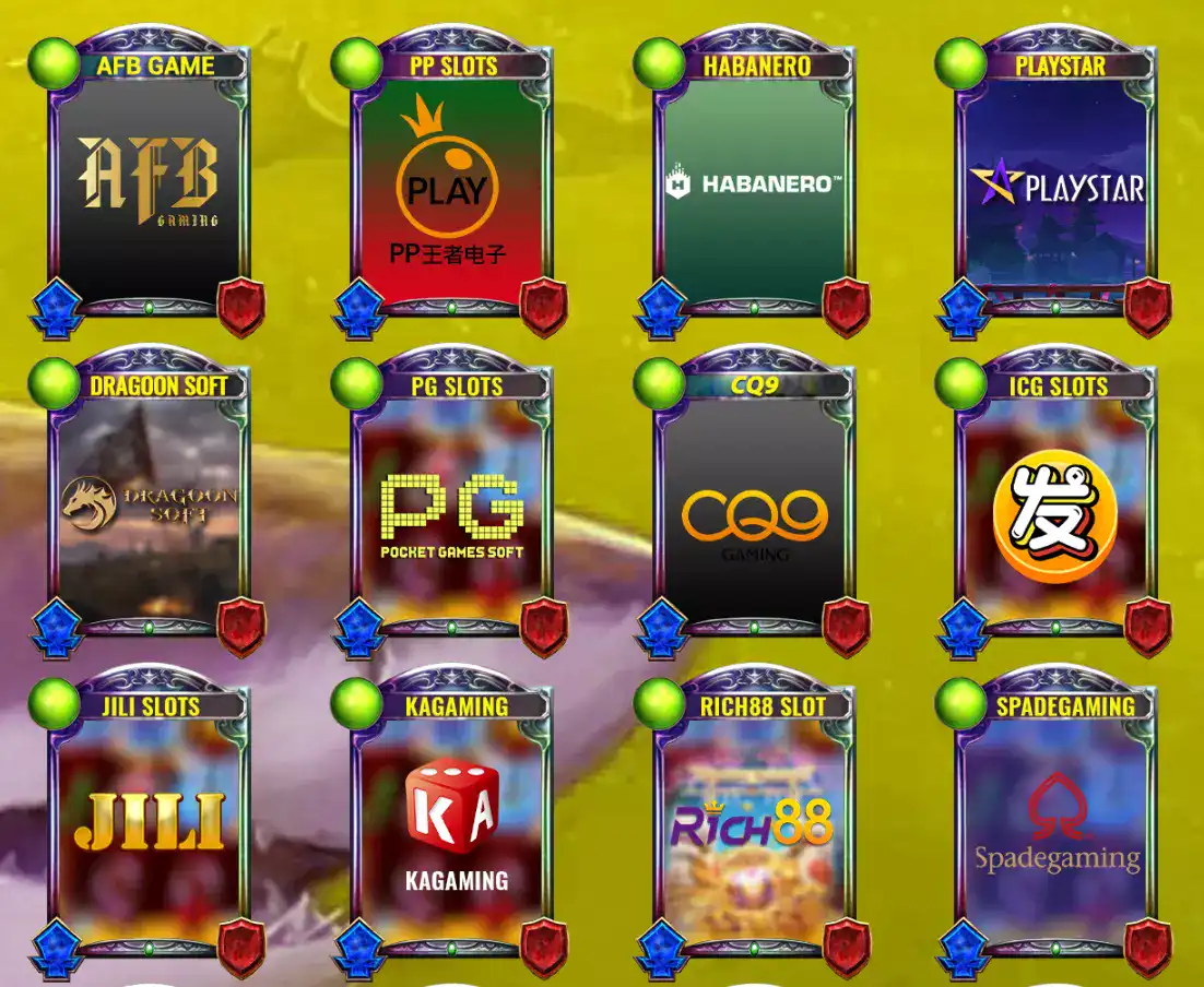 Sảnh chơi Slot game tại nhà cái